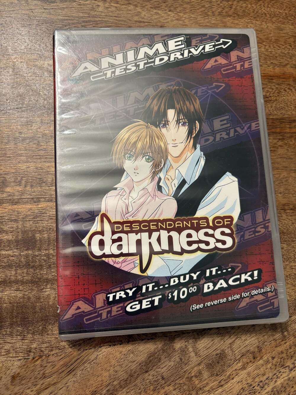 Descendants Of Darkness DVD Anime Test-Drive Promo Central Park Media New Sealed